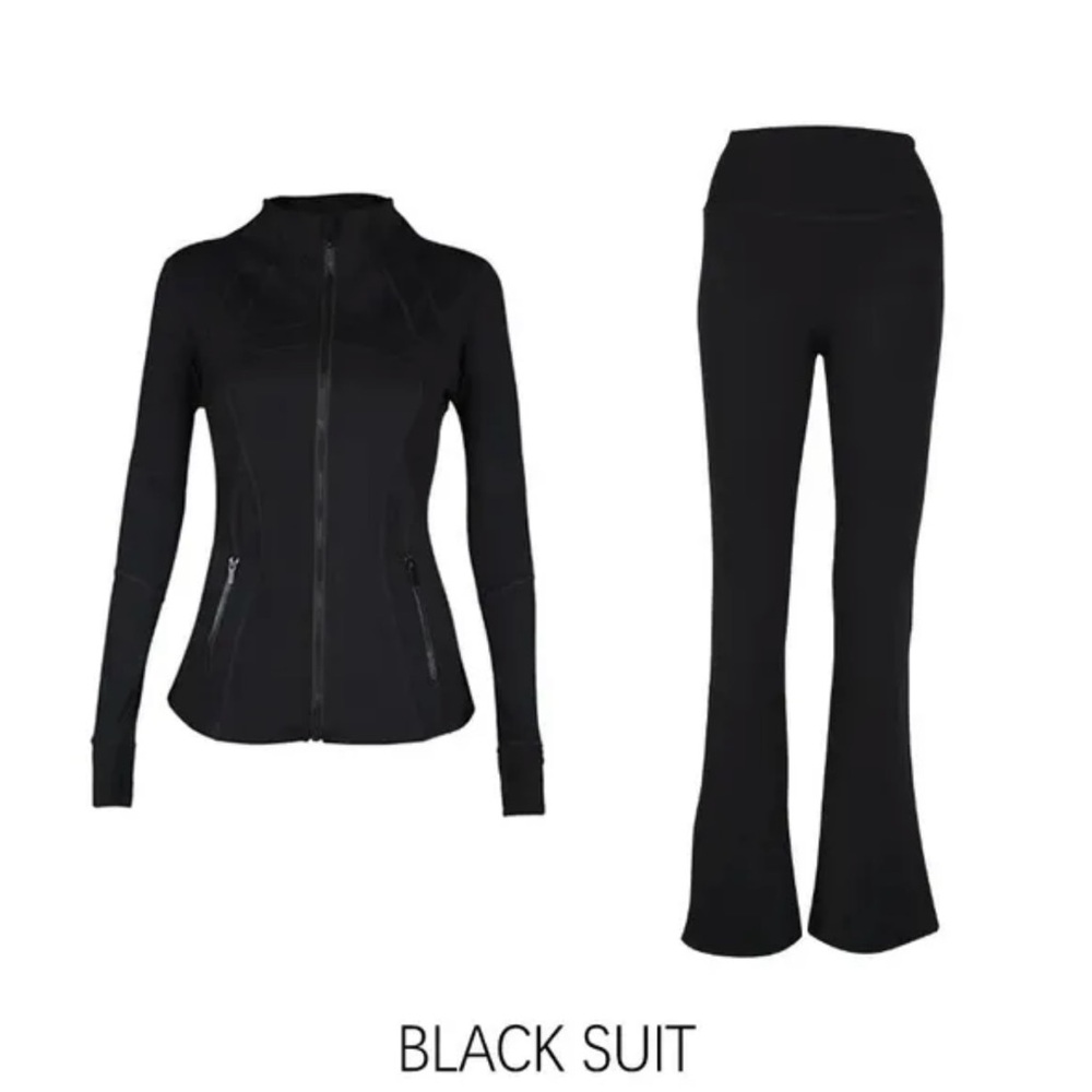 High-Rise Mini-Flare Pants